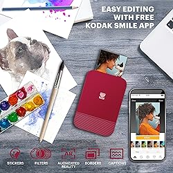 Zink KODAK Smile Instant Digital Bluetooth Printer