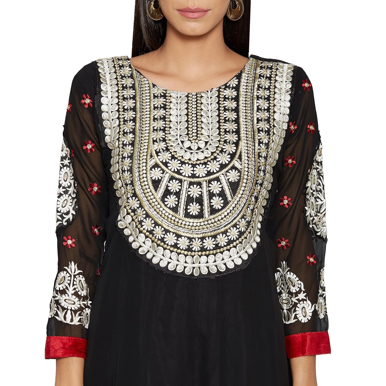 florence women's chiffon salwar suit dupatta material (sb-3384)