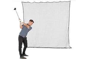 GoSports Sports Netting - 10 ft, 15ft, 20ft - Hitting Net for Golf, Baseball, Hockey, Soccer, LAX and More