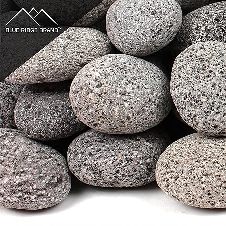 Amazon Com Blue Ridge Brandtm Lava Rock 25 Pound Tumbled Lava