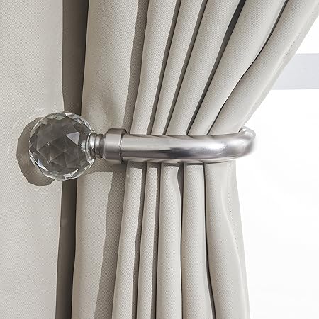 Harmony Home Decorative Curtain Holdbacks Wall Mounted Curtain Tie