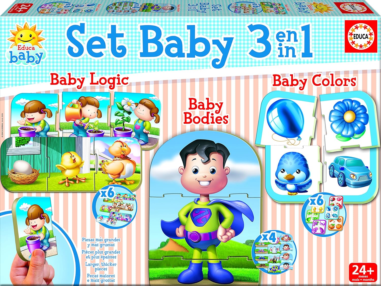 Educa Borrás Set Baby  puzzle