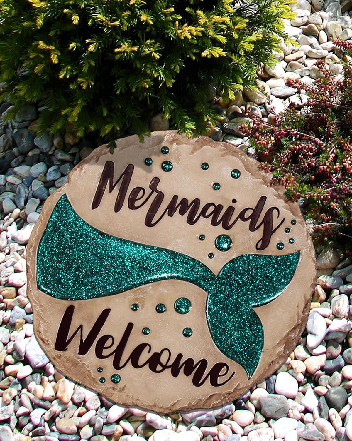 Spoontiques 13263 Mermaid Stepping Stone, 1 EA