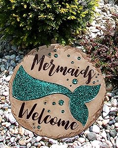 Spoontiques 13263 Mermaid Stepping Stone, 1 EA