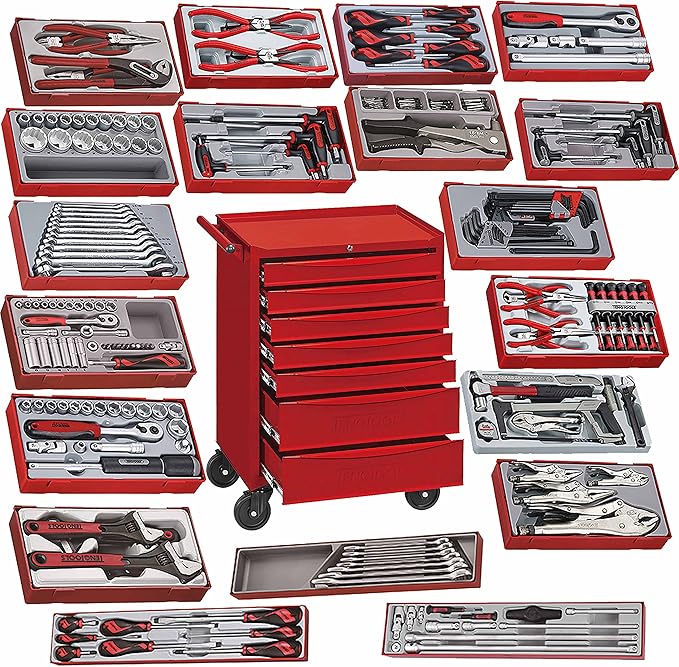 Teng Tools 288 Piece Complete Mixed General Hand Tool Kit With Free