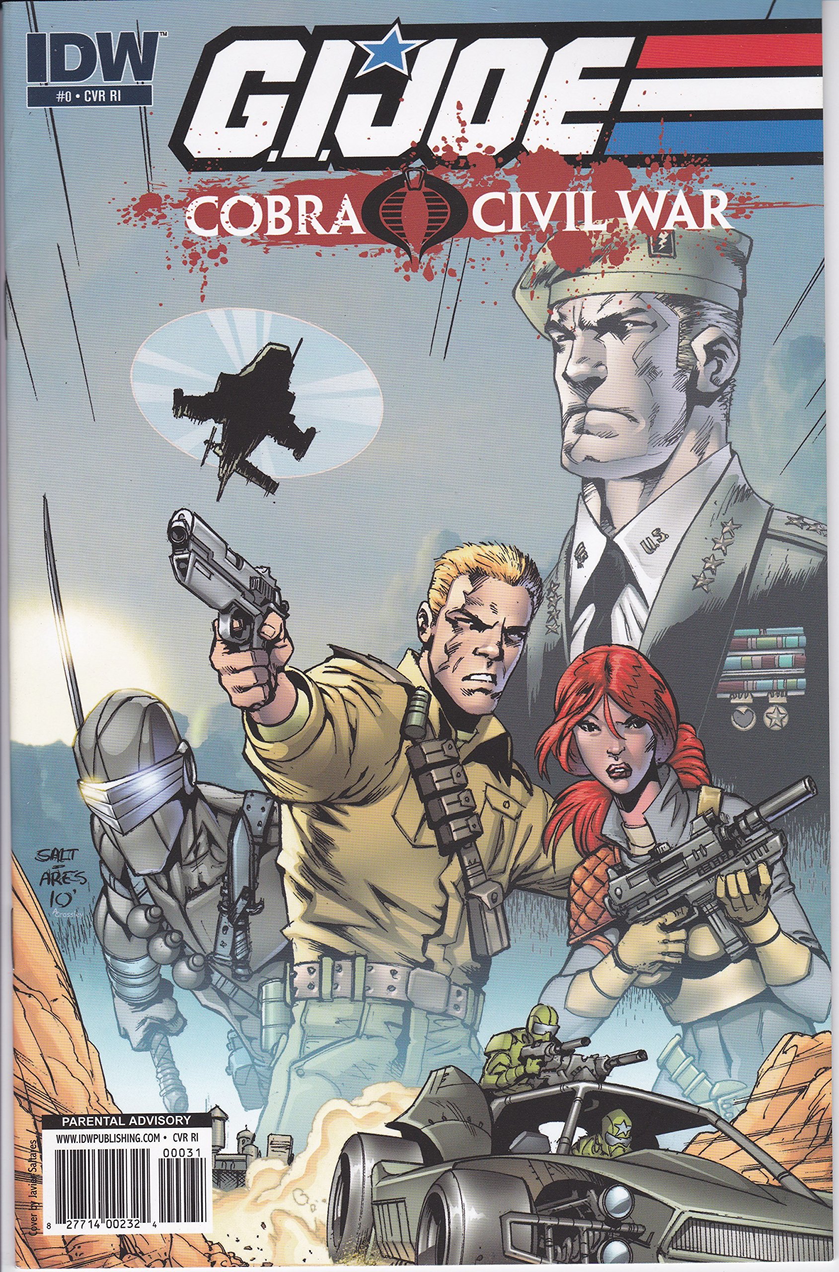G.I. Joe: Cobra Civil War #0 (Cover RI 