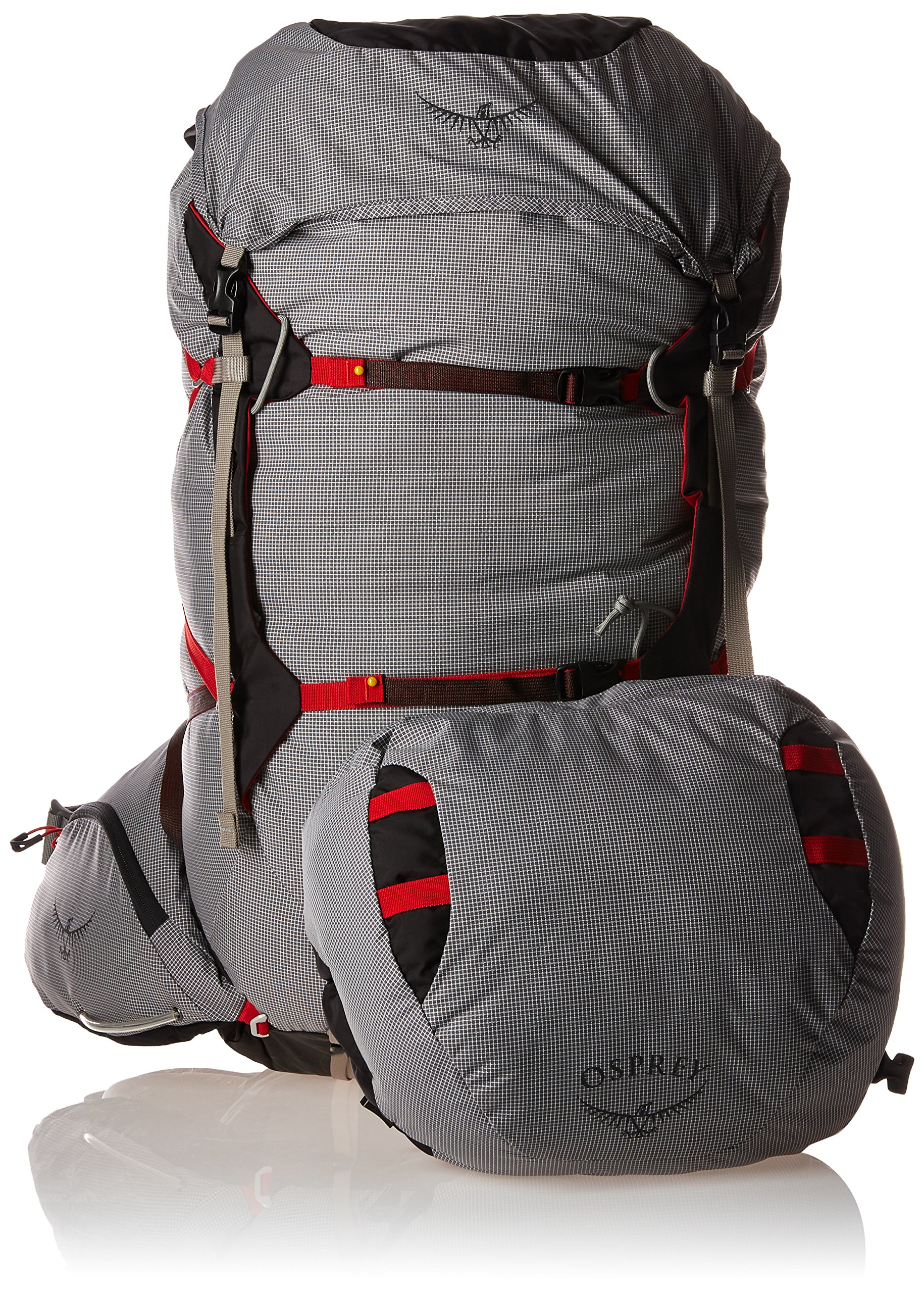 Osprey Aether Pro 70L Men's Backpacking Backpack, Kepler Grey, Large