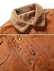 Vcansion Men's Classic Fleece Lined Windproof