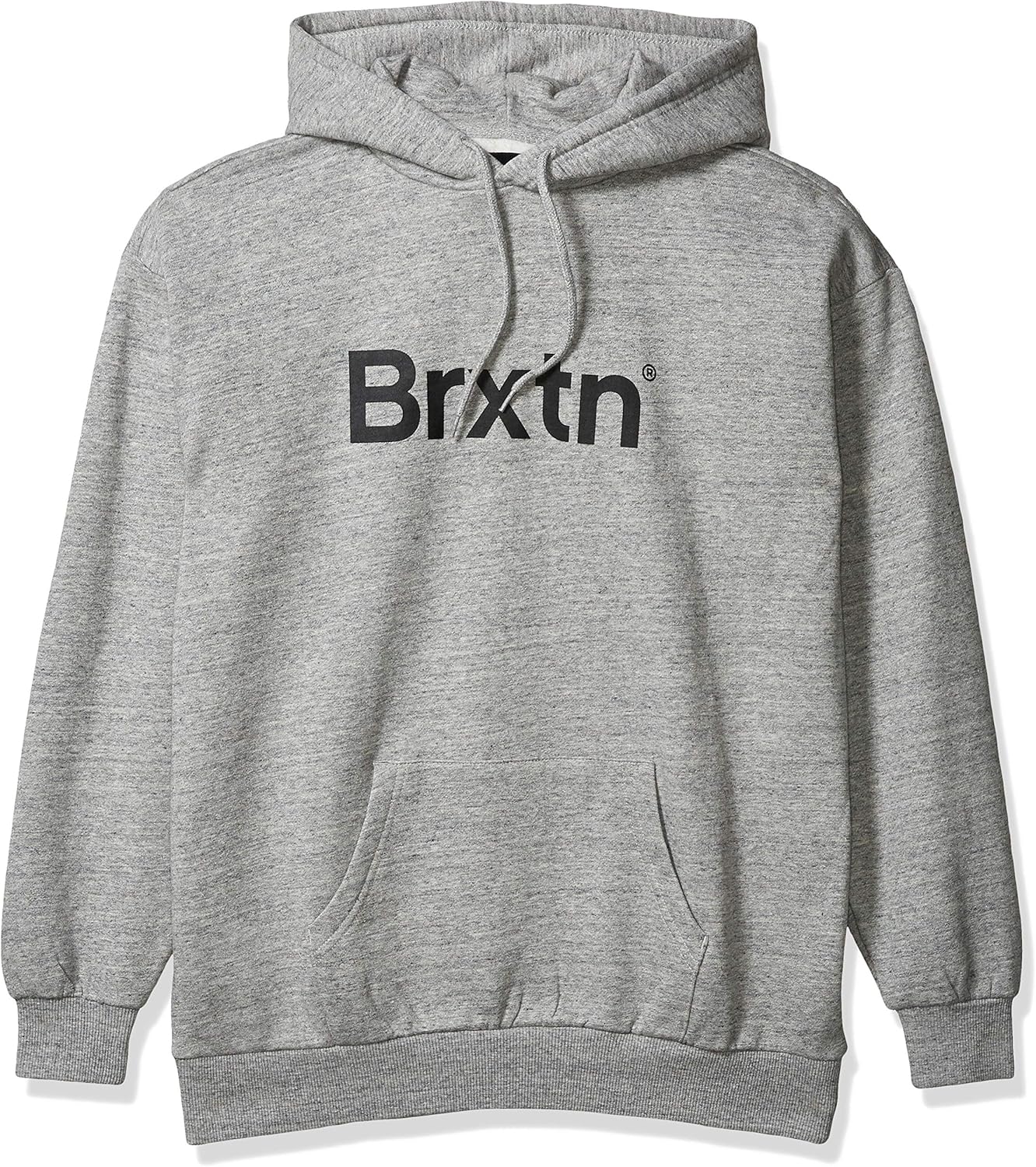Brixton Men's Gate Relaxed Fit Hooded Fleece: Clothing