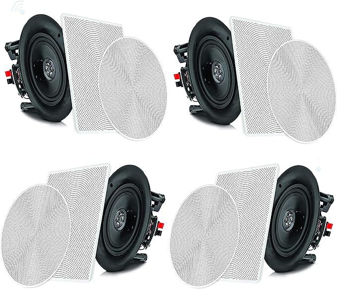 4 inch in wall speakers