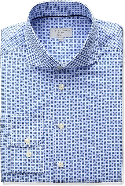 Blue square shirt Clearance