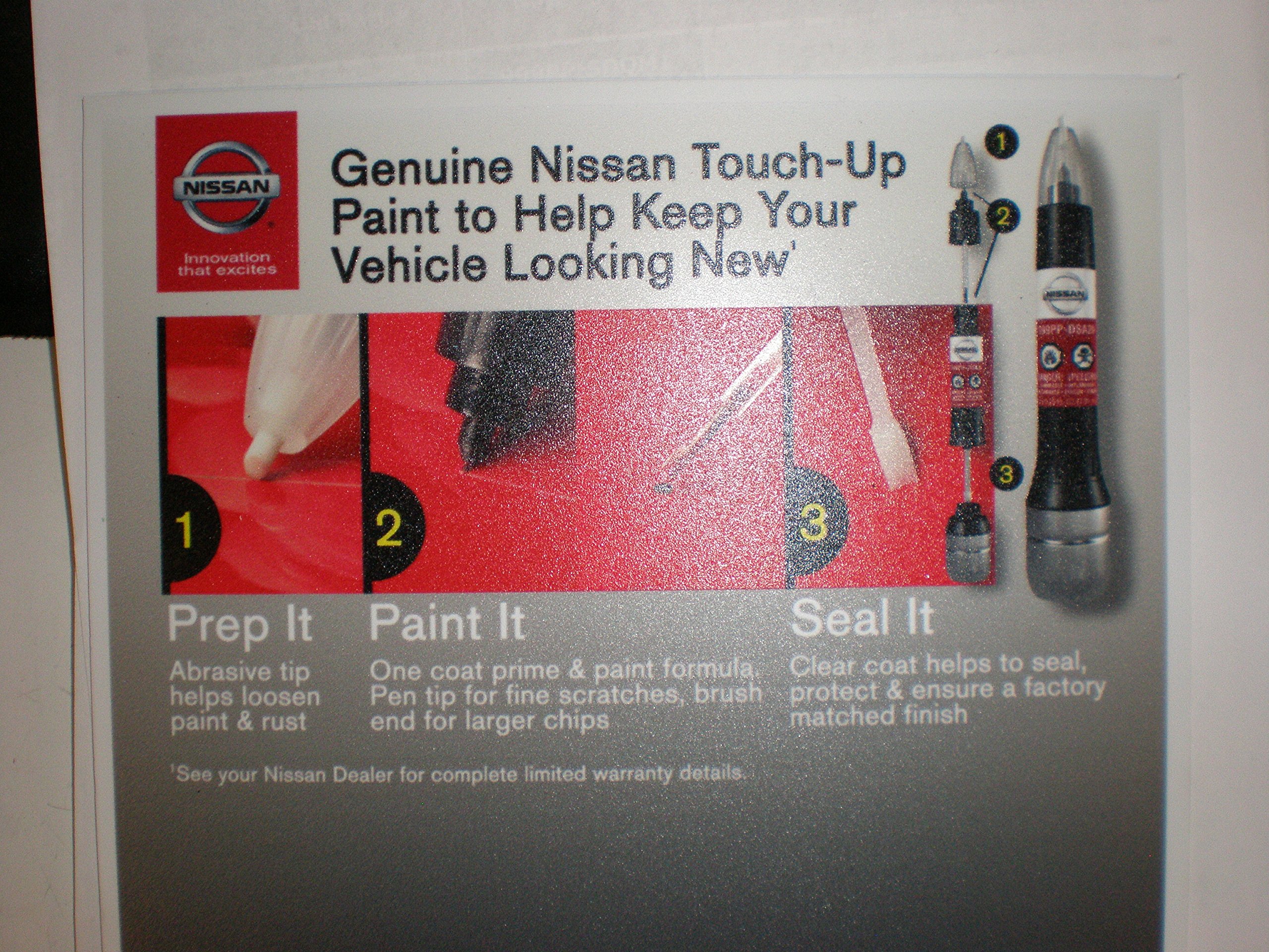 Nissan Touch up Paint .5oz 3in1 Applicator (KH3 Super Black) Pricepulse