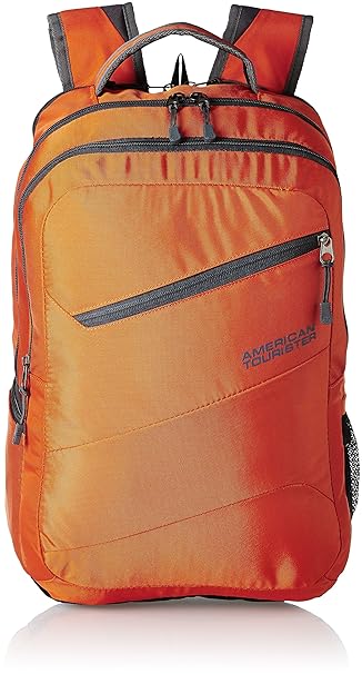 American Tourister Polyester 32 Ltrs Orange Laptop Bag (AMT Buzz 2016 Backpack 08-ORNG)
