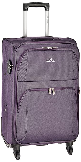 Pronto Camry Polyester 68 cms Purple Softsided Check-in (6467-PP)