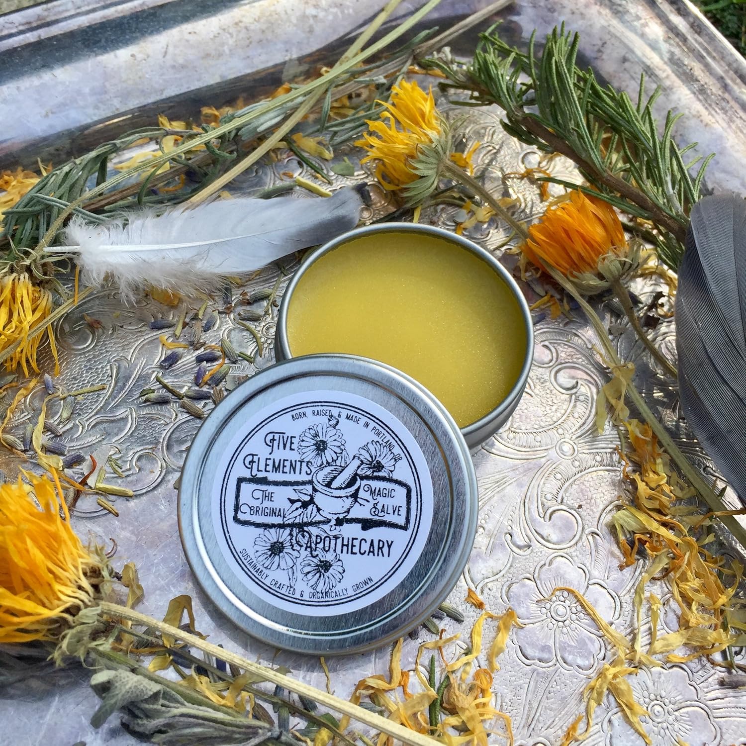 Cold Sore Treatment Magic Salve 1 oz with Licorice Clove and Lemon Balm, Organic