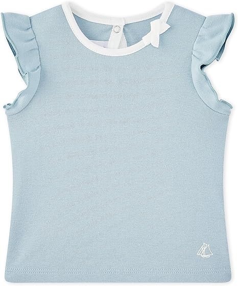 Petit Bateau Lot Ts Ais Pull Sans Manche Bebe Fillelot De 2 Bebe Fille 0 24m T Shirts