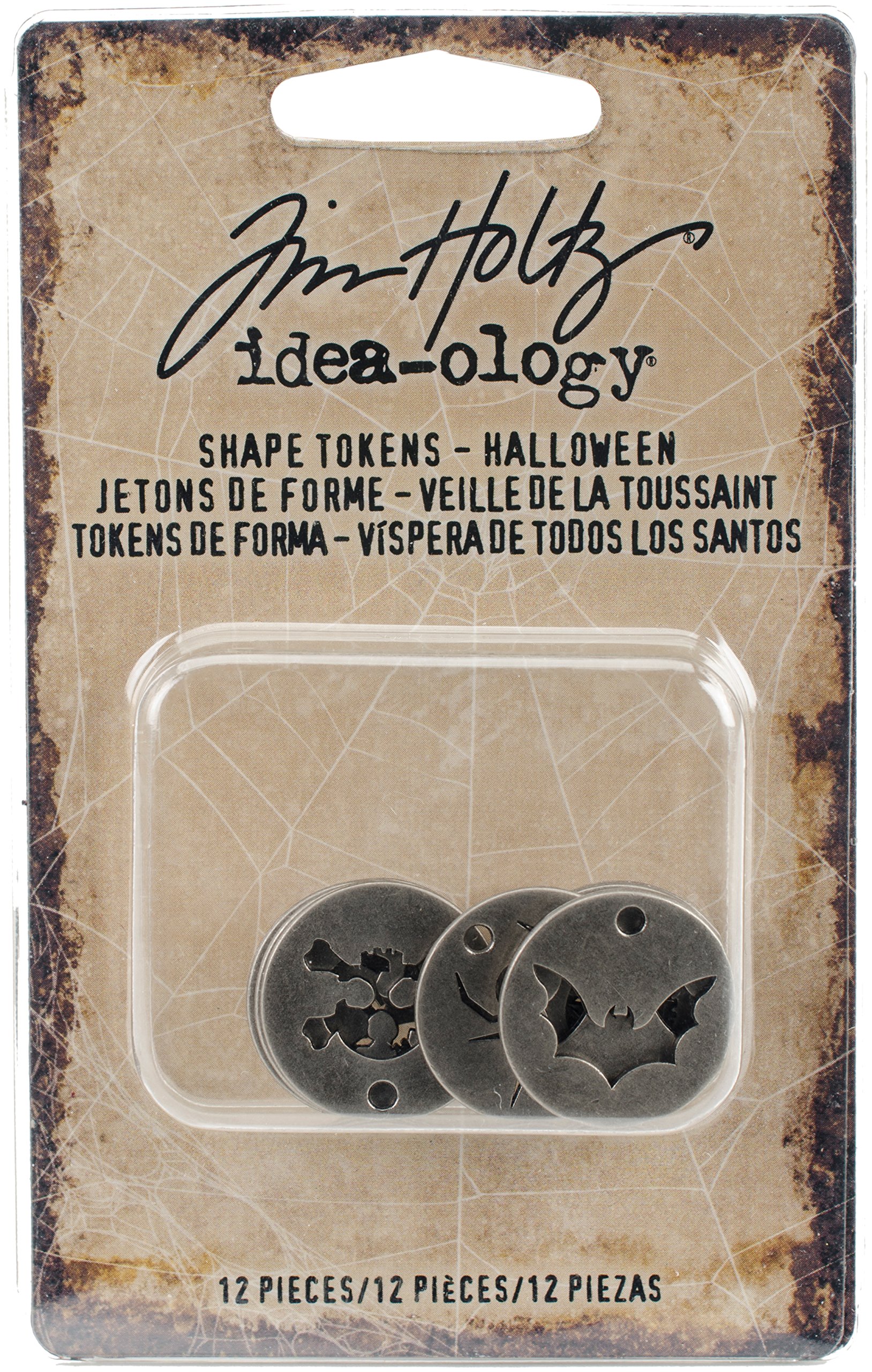 Advantus Idea-Ology Metal Tokens, Multi-Colour, 10.79 x 6.6 x 1.01 cm