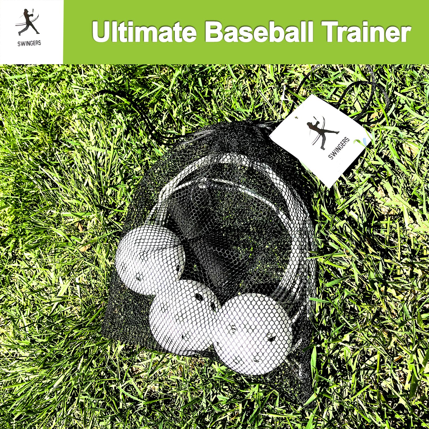 Swingers Ultimate Baseball Trainer Controlled Pitch Baseball Batting Trainer
