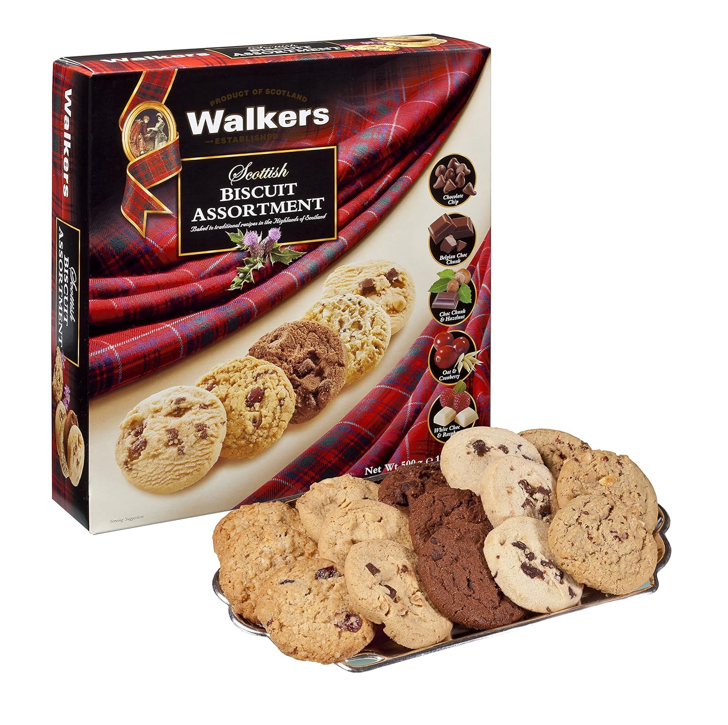 Walkers Scottish Biscuit Selection 500g Amazon.co.uk Grocery