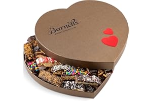 BARNETTS FINE BISCOTTI Valentines Day Chocolate Gift Baskets, Biscotti Cookie Chocolates Box, Covered Cookies Holiday Gifts, Mens Food Delivery Ideas, Prime Gourmet Candy Basket For Women Him Her Mom Daughter Wife Kids