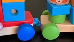 Amazon Com Baby Einstein Discovery Train Wooden Train Toddler Toy Ages 18 Months And Up Toys Games
