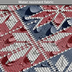 Ambesonne Nordic Fabric by The Yard, Wool Knit
