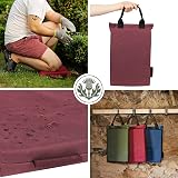 Thistlewood Traditional Padded Waterproof Garden Kneeler Burgundy view 8