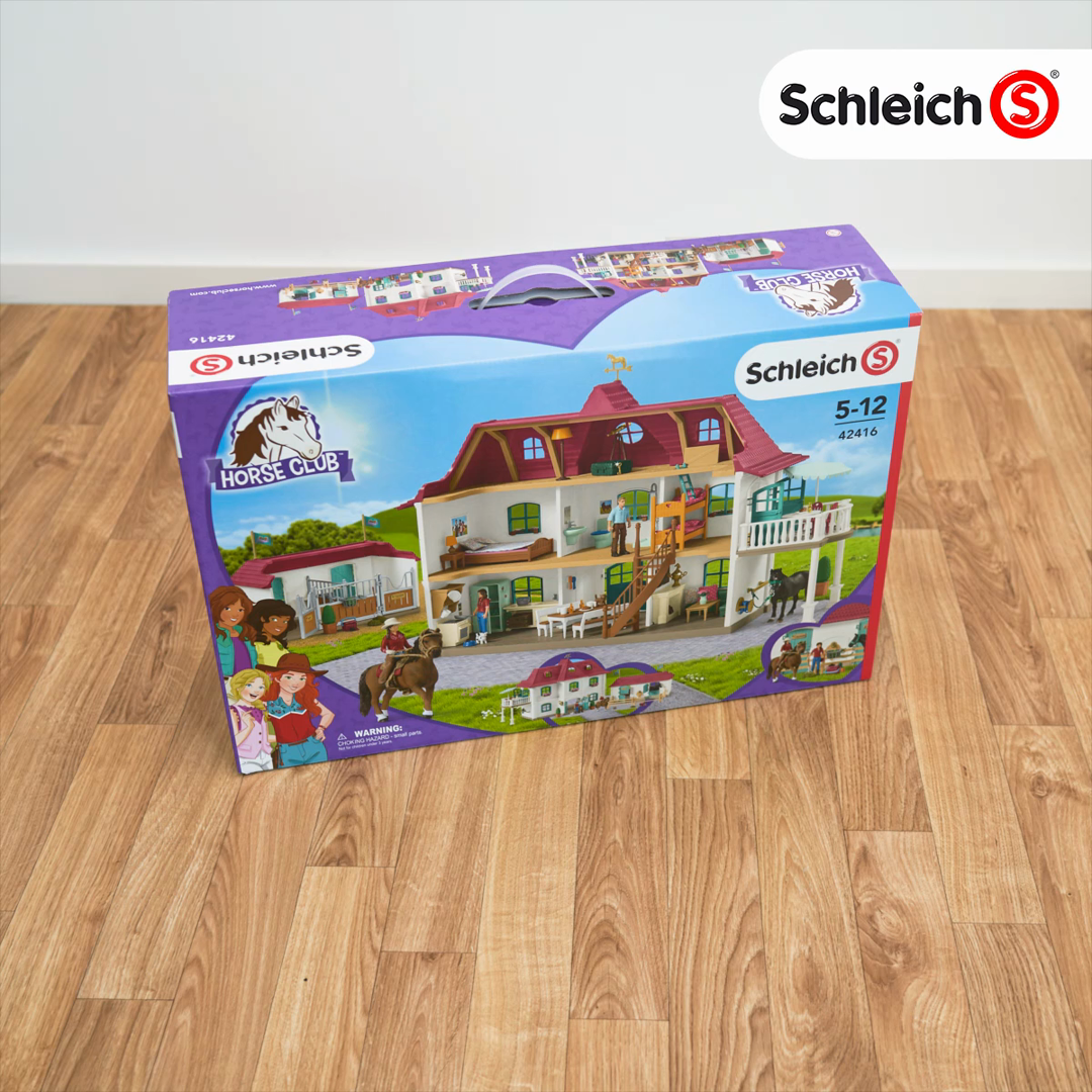 Schleich Horse Club 42416 Large horse stable with house and stable – Bild 8