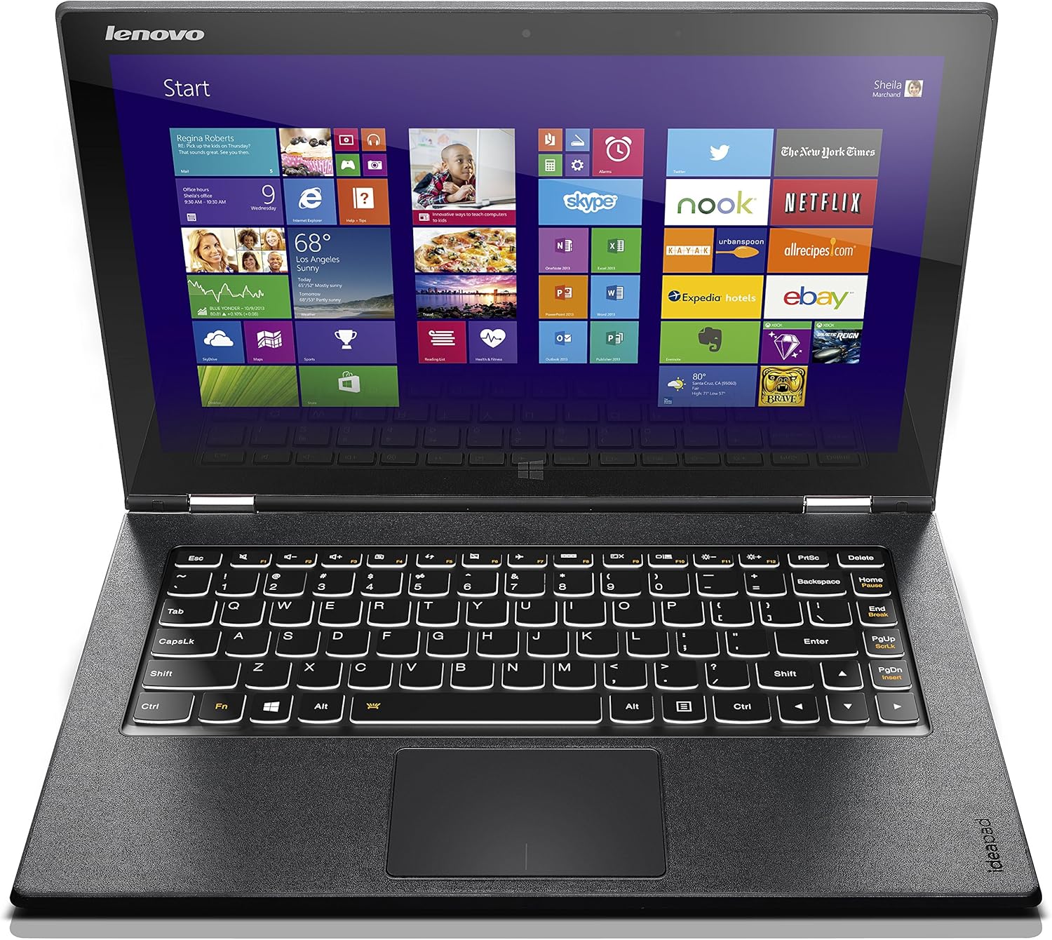 Lenovo IdeaPad Yoga 2 Pro Ordenador portátil (Ultrabook, Touchpad