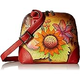 Anna by Anuschka Leather Small Multi Compartment Zip-Around Organizer