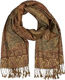Paisley Pashmina Schal Aus Viskose – Extra Weich, 180 X 65 Cm, Made In EU – Elegant Für Damen & Herren