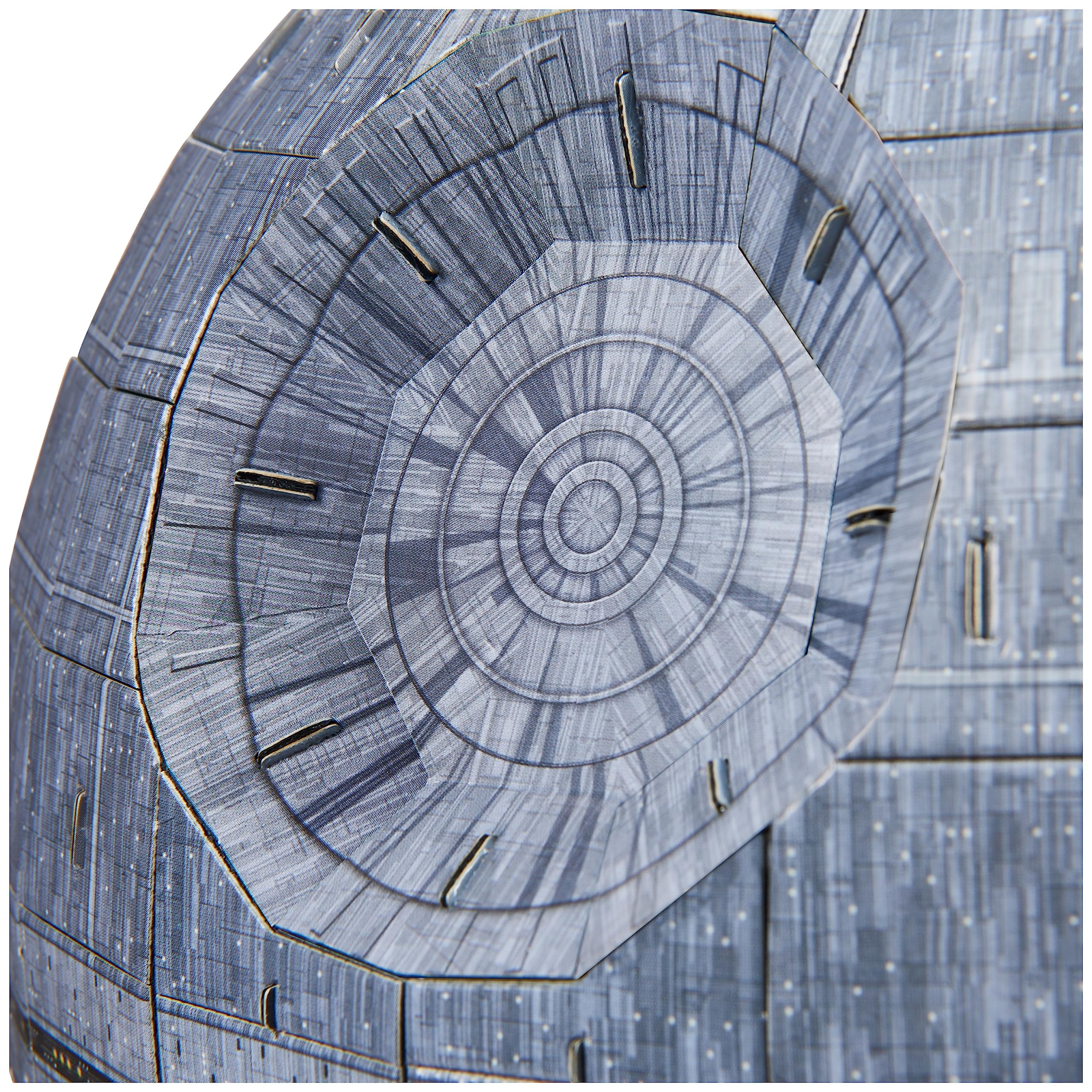 4D Build Star Wars Deluxe Death Star II Cardstock 3D Model Kit, Star Wars Gifts, Desk Décor for Fans & Collectors, 272 Pieces, 3D Puzzles, Gift Ideas for Ages 12 & Up