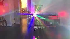 Amazon.com: DJ Lights, LaluceNatz 48W Multicolors LED Beam 6LEDs Black