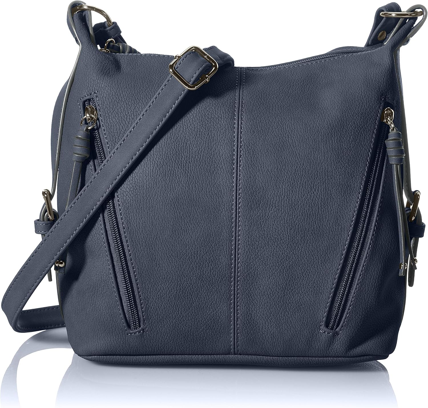 TOM TAILOR Women's CAIA Shoulder Bag, blue, M