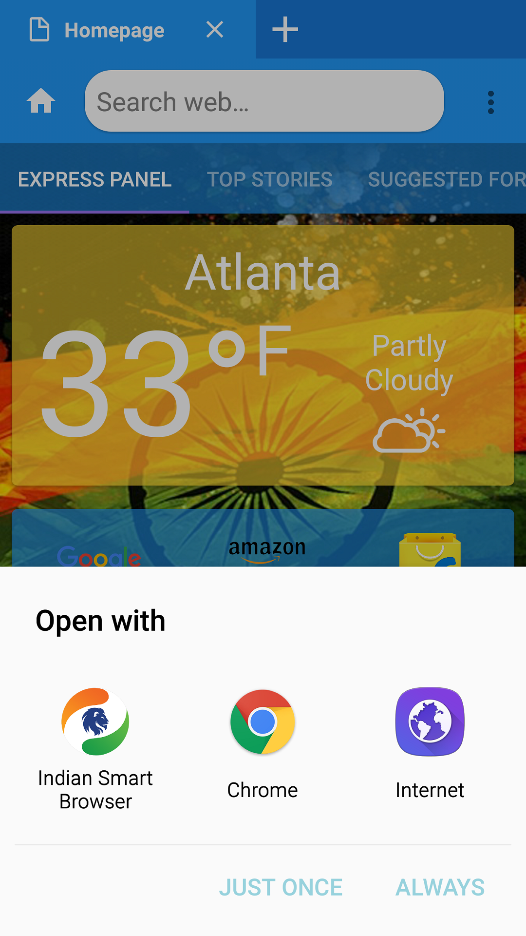 Amazon.com: Indian Smart Browser App