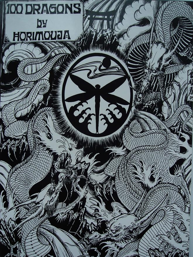 Japanische Tattoo Vorlagen Book Buch 100 Drachen 210mm x ...