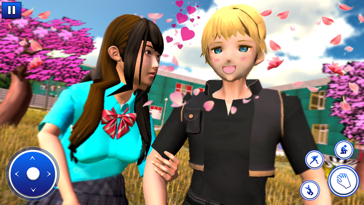 Anime Girl High School Life Simulation Games 2021:Amazon.co.jp:Appstore ...