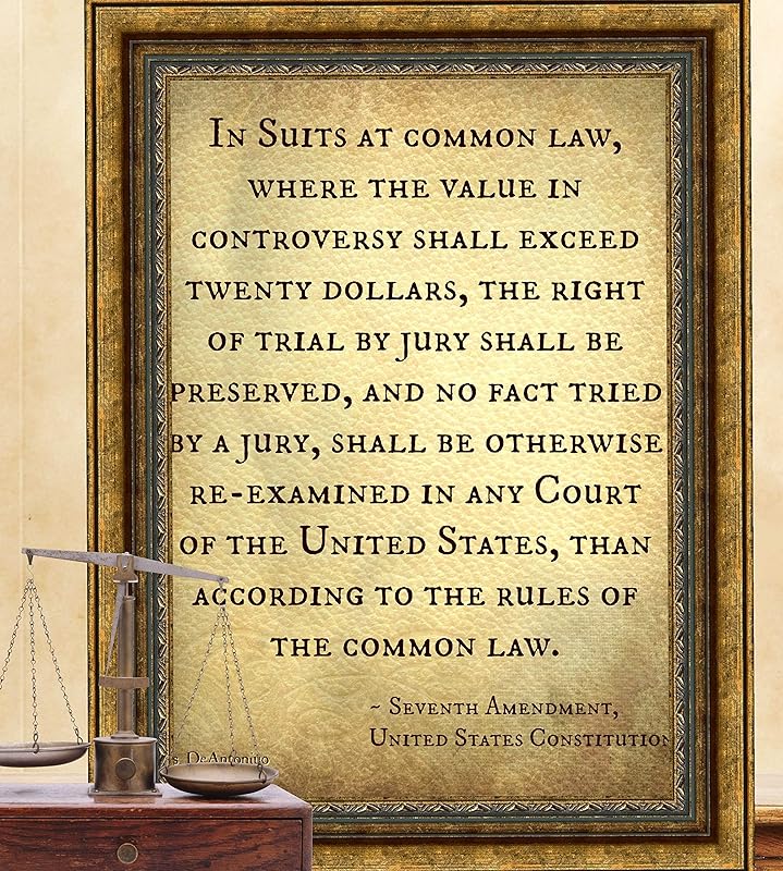 amazoncom seventh 7th amendment united states