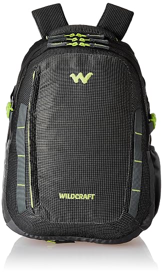 Wildcraft Polyester 38 Ltrs Black School Backpack (WC 10 Latlong 9)