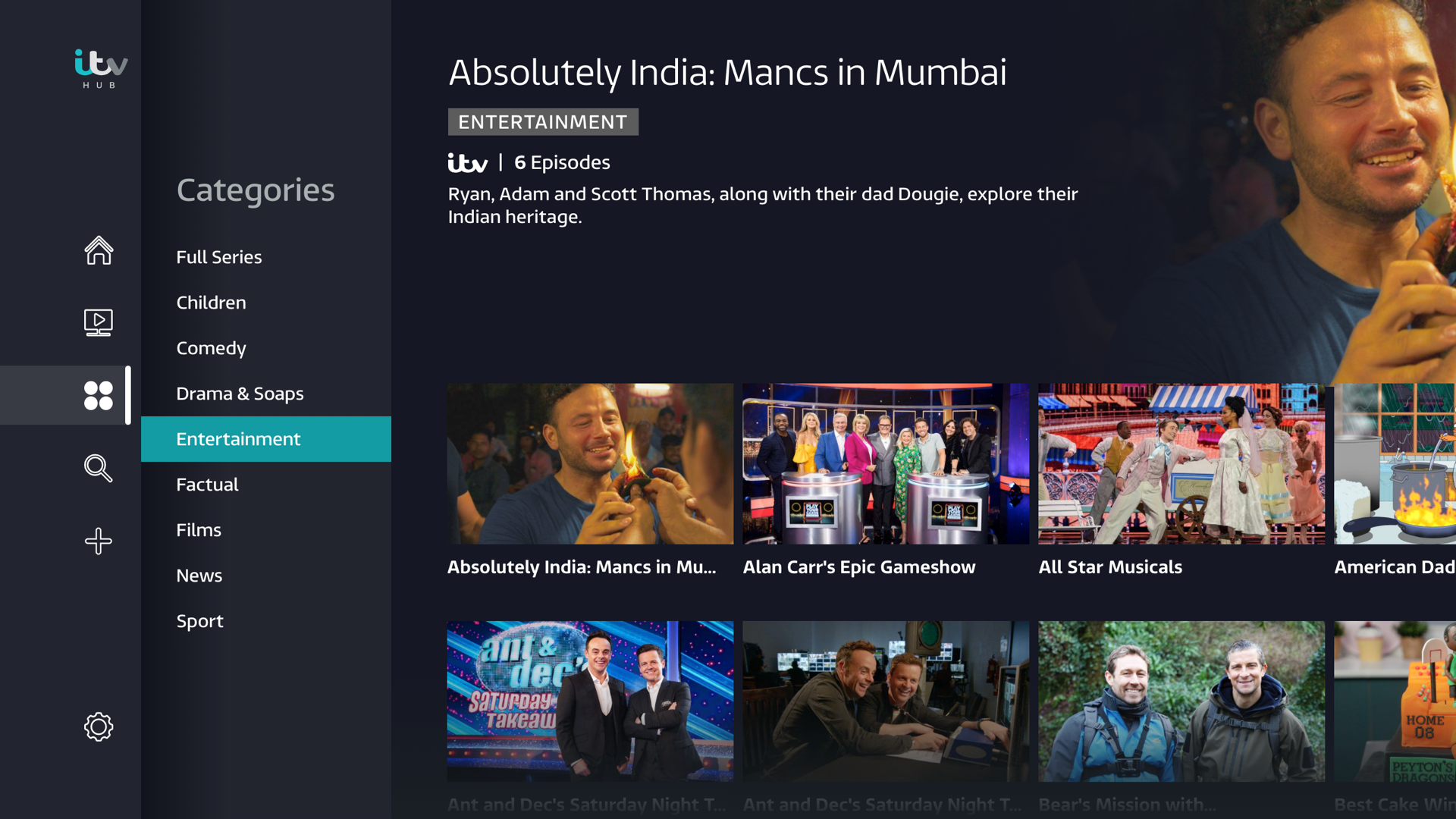ITV Hub Free TV player & for Android