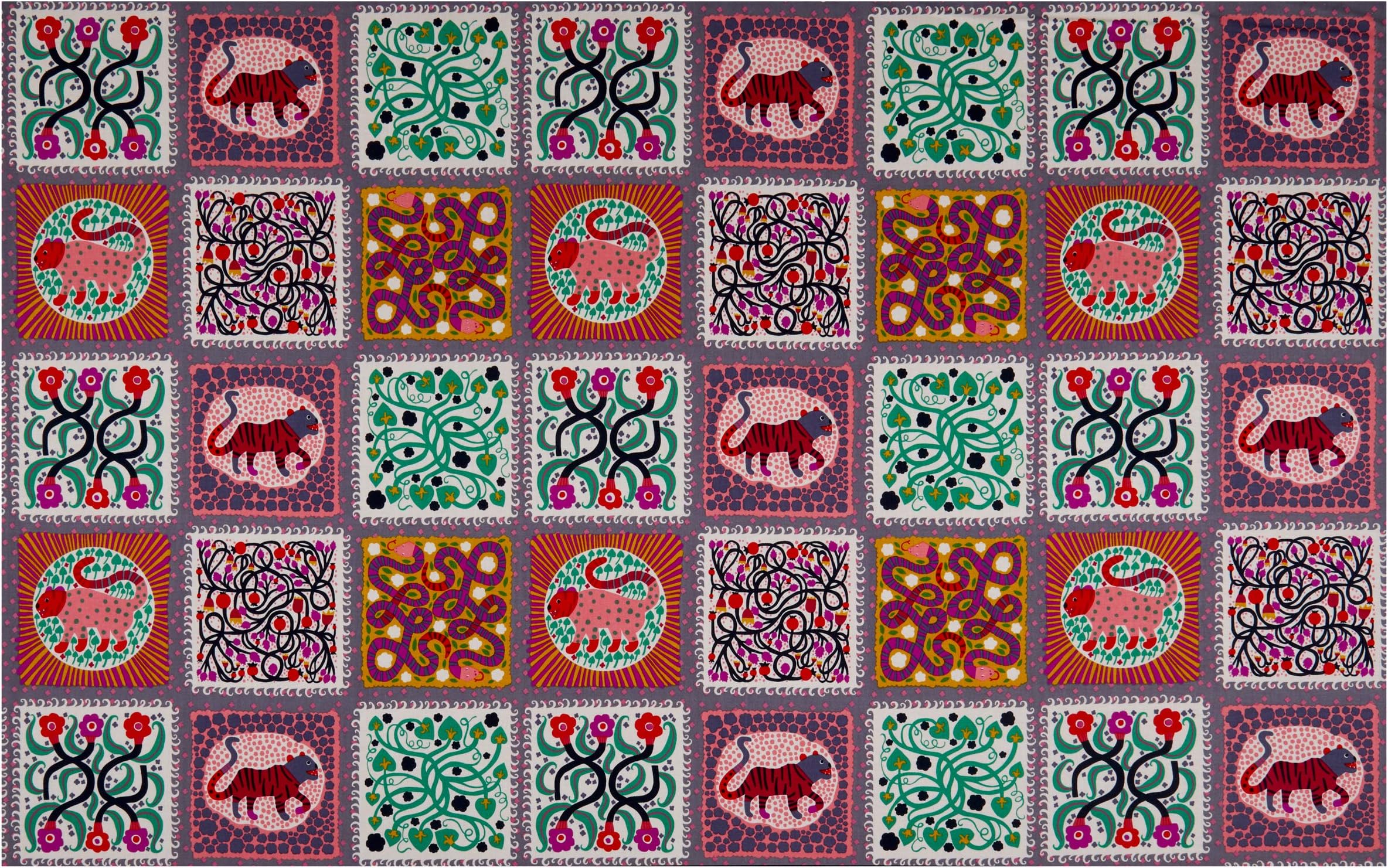 FreeSpirit Endless Summer Captive Lavender, Fabric by the Yard