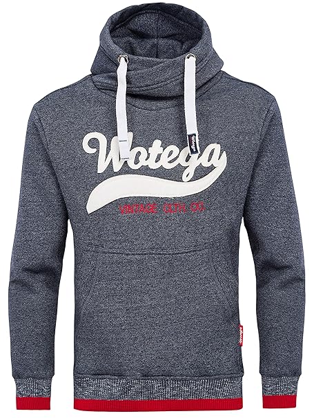 WOTEGA Herren Sweatshirt Kapuzenpullover Hoodie Isaac