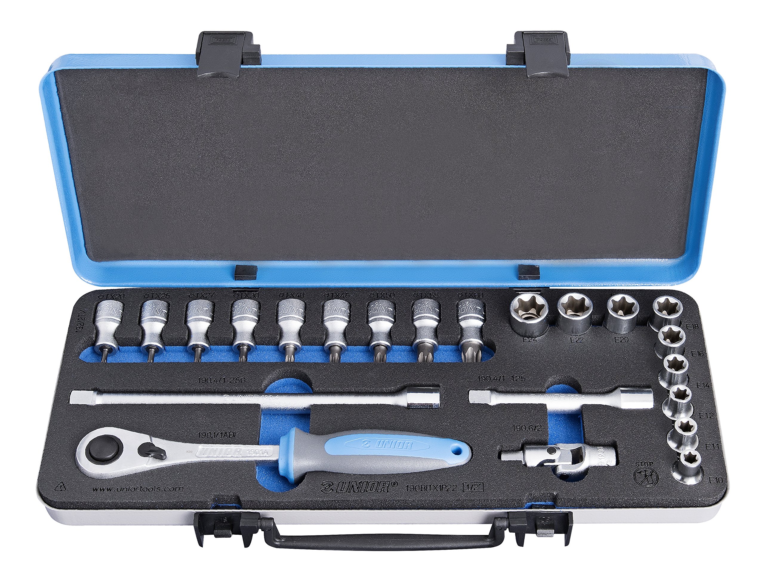 UNIOR 611945-22 x 1/2" TX vasos and Accessories Made of Metal TX 20 to TX 60 y E10 to E24 Series 190BITX 1P22