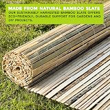 TradeXone Natural Bamboo Fence Screening 1m x 4m Garden Privacy view 5