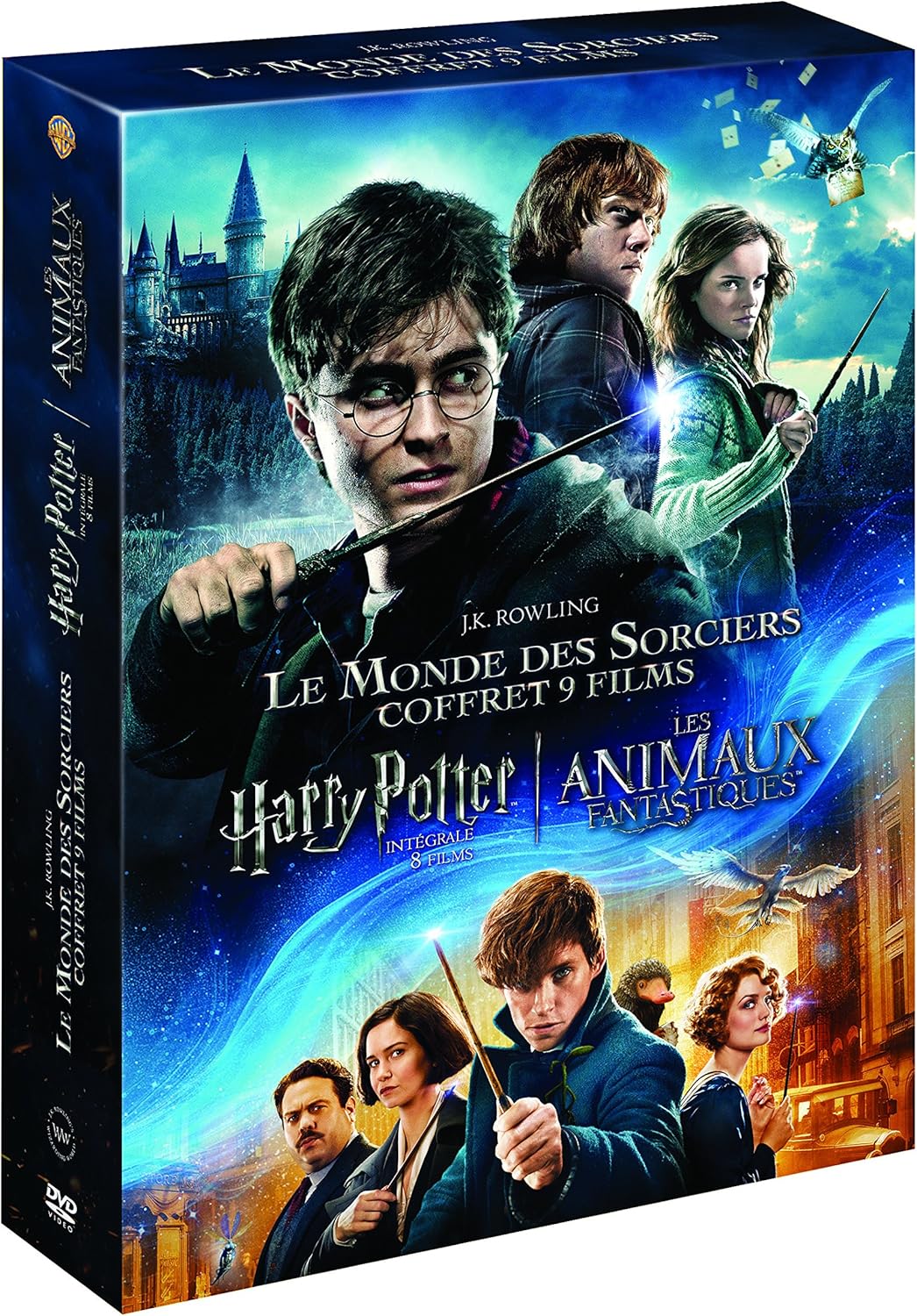 Harry Potter L Integrale Des 8 Films Les Animaux Fantastiques Le Monde Des Sorciers De J K Rowling Coffret Dvd Amazon Fr Daniel Radcliffe Rupert Grint Michael Gambon Emma Thompson Ralph Fiennes