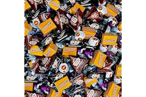 CRAZYOUTLET Halloween Chocolate Candy Assortment - KITKATbars, Peanut Butter Cups, MilkDuds, Popping Rocks - Bulk 3 Pounds (About 205 Count)