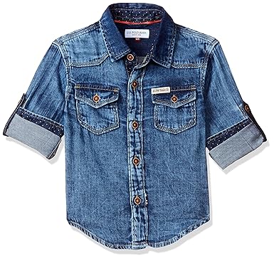 Baby Boys Checkered Regular fit Shirt