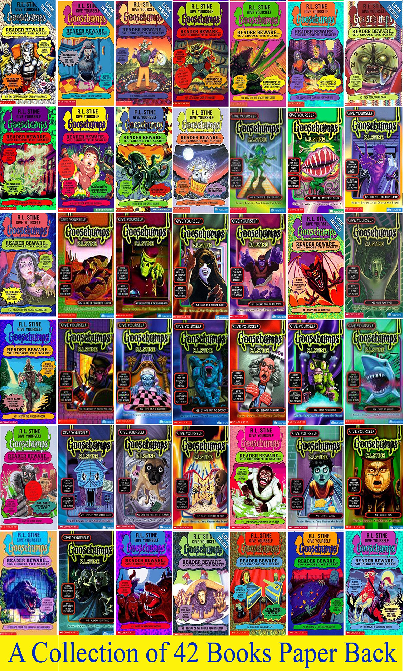 All Goosebumps Books Collection Goosebumps Classic Collection 20 Book 