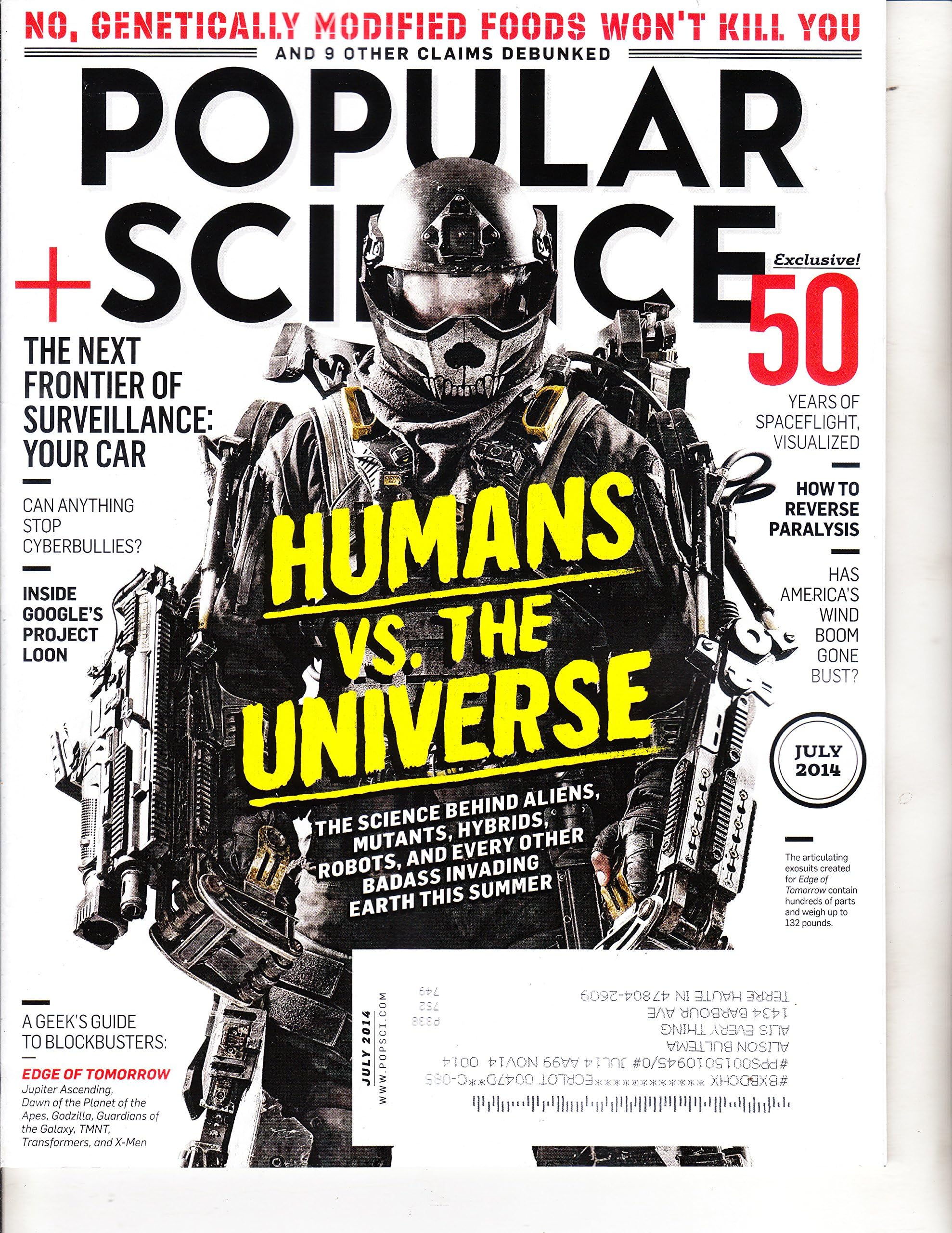 Popular Science Magazine July 2014