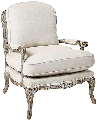 Homelegance Parlier Show Wood Accent Chair, Neutral